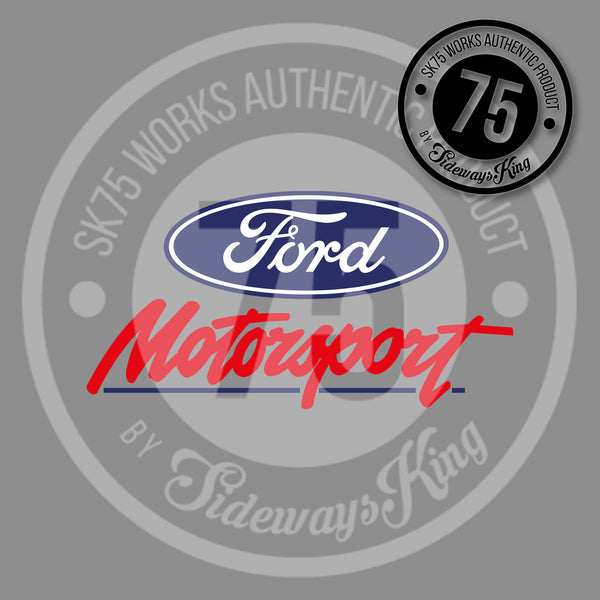 Ford Motorsport SVO Sticker Aufkleber 9,5 X 5,5 - .de