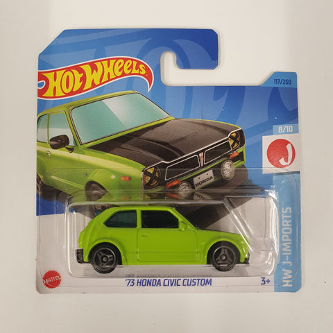 Hot Wheels '73 Honda Civic Custom Short Card