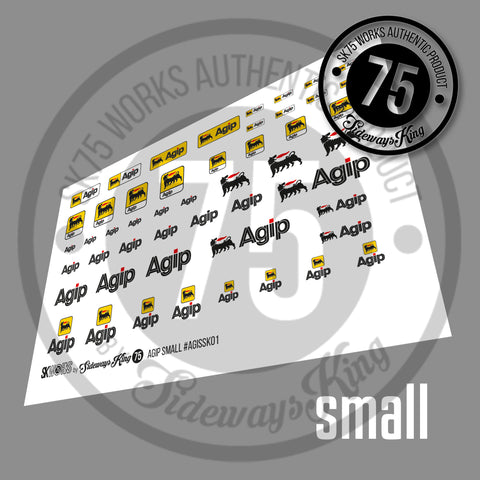 AGIP Waterslide Decal Sheet