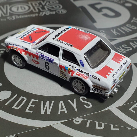Ford Escort MK1 RS1600 Colt Racing 1/64 Waterslide Decal Sheet