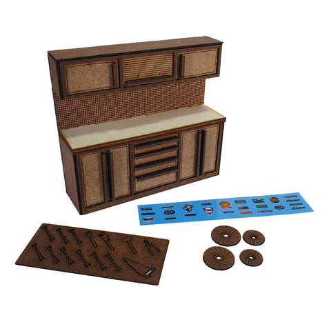 1/24th Scale Workbench Kit Small