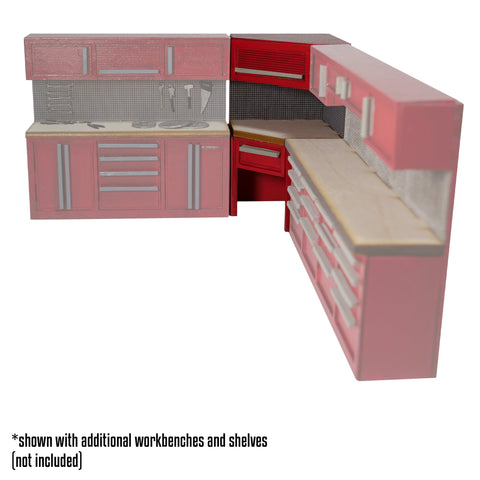 1/24th Scale Corner Workbench Kit