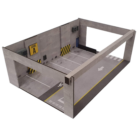 The Multi-Storey 1/64th Scale Display Garage