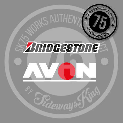 AVON / BRIDGESTONE Waterslide Decal Sheet