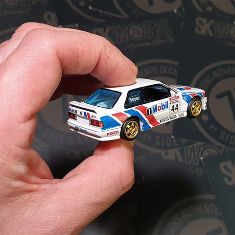 BMW E30 M3 'MOBIL 1' BTCC Waterslide Decal Sheet