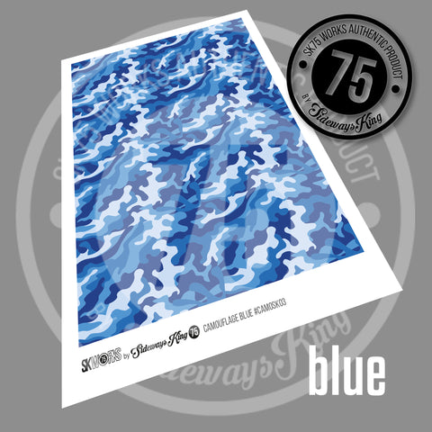 CAMOUFLAGE TEXTURES Waterslide Decal Sheet