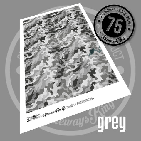 CAMOUFLAGE TEXTURES Waterslide Decal Sheet