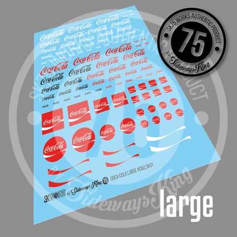 Coca-Cola Waterslide Decal Sheet