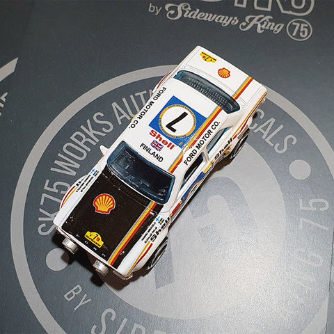 Ford Escort MK1 RS1600 Safari Rally 1/64 Waterslide Decal Sheet