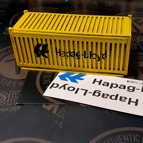Hapag-Lloyd Waterslide Decals for Containers
