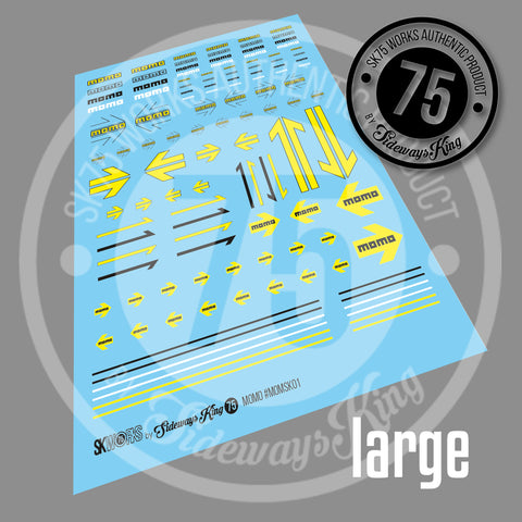 MOMO Waterslide Decal Sheet