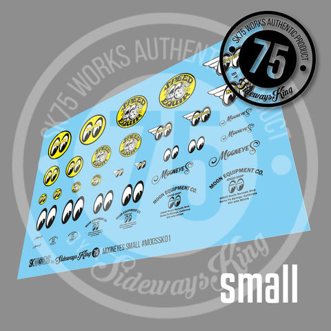 MOONEYES Waterslide Decal Sheet