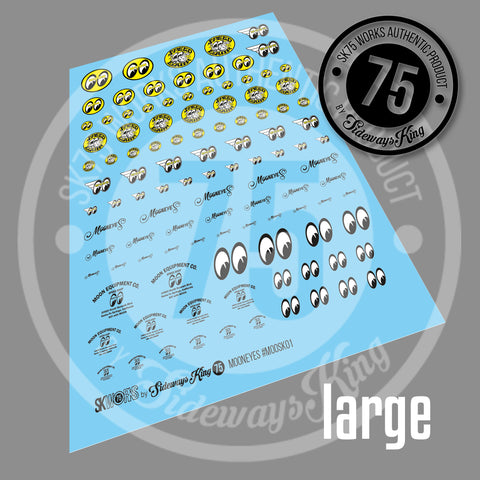 MOONEYES Waterslide Decal Sheet