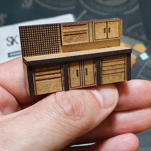 1/64th Scale Workbench Kit Small - V2