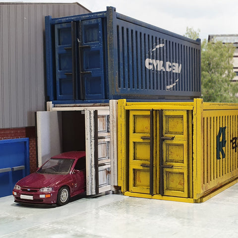 1/64th Scale Shipping Containers