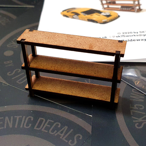 1/64th Scale Shelving Kits