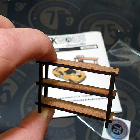 1/64th Scale Shelving Kits