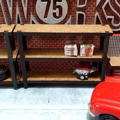 1/64th Scale Shelving Kits