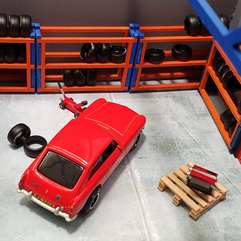 1/64th Scale Industrial Racking
