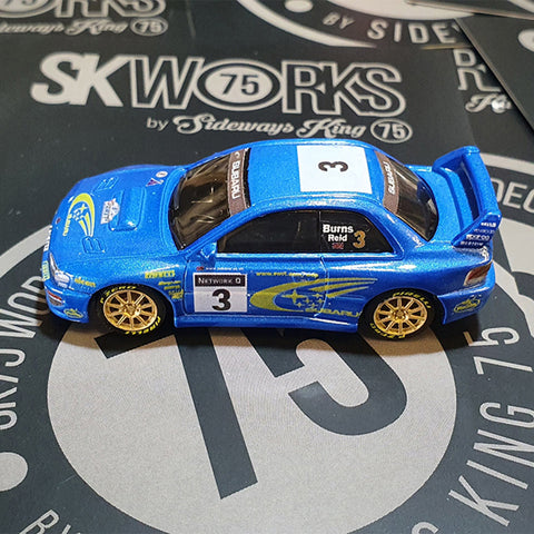 Subaru Impreza 22B WRC 'Richard Burns' Waterslide Decal Sheet
