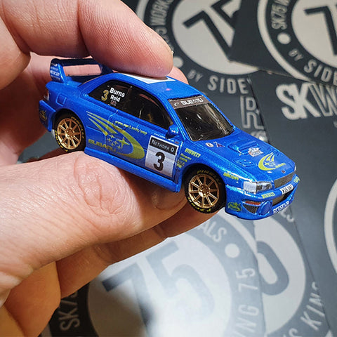 Subaru Impreza 22B WRC 'Richard Burns' Waterslide Decal Sheet